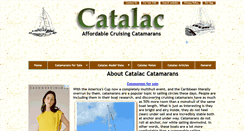 Desktop Screenshot of catamaransite.com